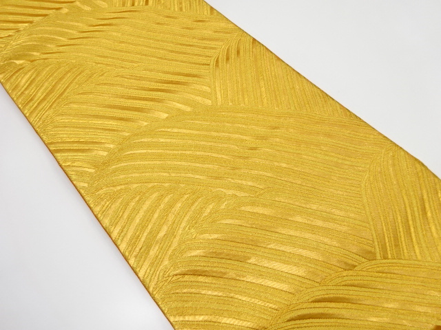 アンティーク　水明模様織り出し袋帯（着用可）